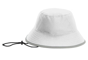 Hex Era Bucket Hat - White / Rainstorm Grey