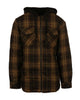 Burnside Quilted Flannel Shirt Jacket