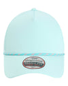 Robbins Egg Corral Cap with Aqua and Pink Rope