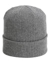 Graphite - Edelweiss Cuffed Beanie - Front View