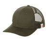 Carhartt Canvas Mesh Back Cap - Color: Moss, Left Side View