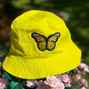 Colorful Butterfly Patch Bucket Hat: Stylish & Creative Accessories