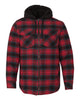 Burnside Quilted Flannel Shirt Jacket