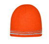 CornerStone Lined Enhanced Visibility with Reflective Stripes Beanie