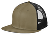 New Era 4030 Standard Fit Snapback Trucker Cap - Includes Custom Leather Patch