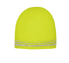 CornerStone Lined Enhanced Visibility with Reflective Stripes Beanie