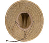 Straw Lifeguard Hat w/Adjustable Cord