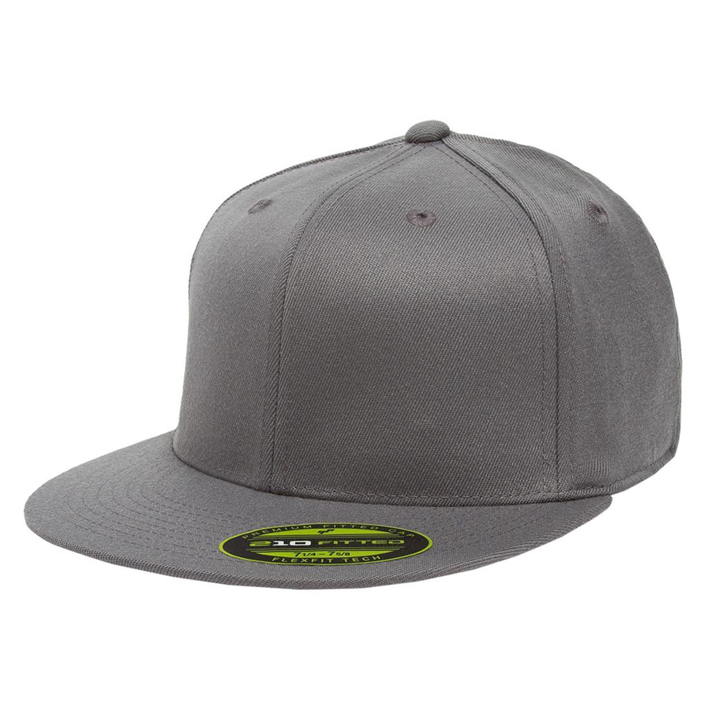 $24.95 Flexfit 210 Premium Fitted Cap - Includes Free Leather Patch