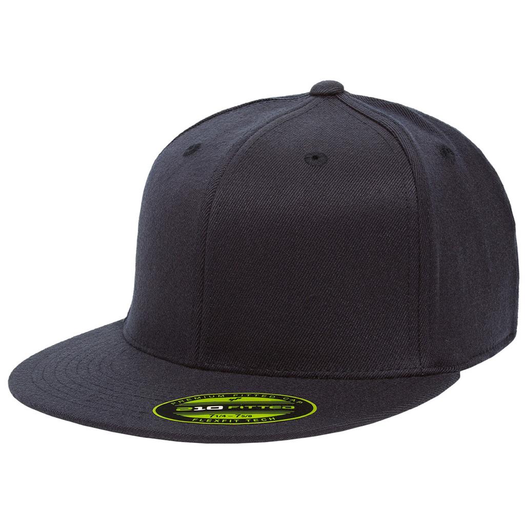 $24.95 Flexfit 210 Premium Fitted Cap - Includes Free Leather Patch