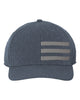 Navy Adidas Bold 3-Stripes Cap