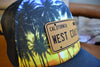 California Retro License Plate Foam Trucker Hat