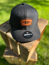 Show Your Support For Twitter Blue Initiative With A Custom "$8" Engraved Leather Patch Hat